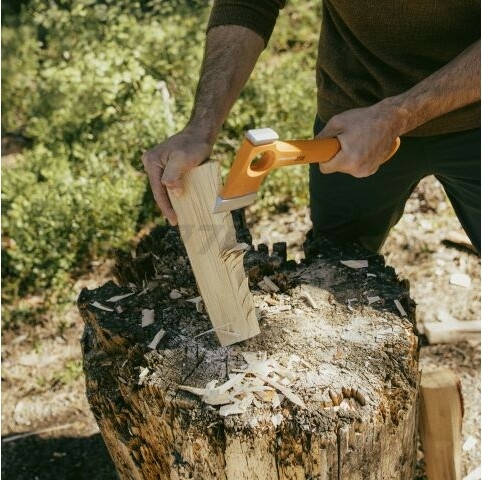 Топор туристический ультралегкий X13 FISKARS (1069101) - Фото 16