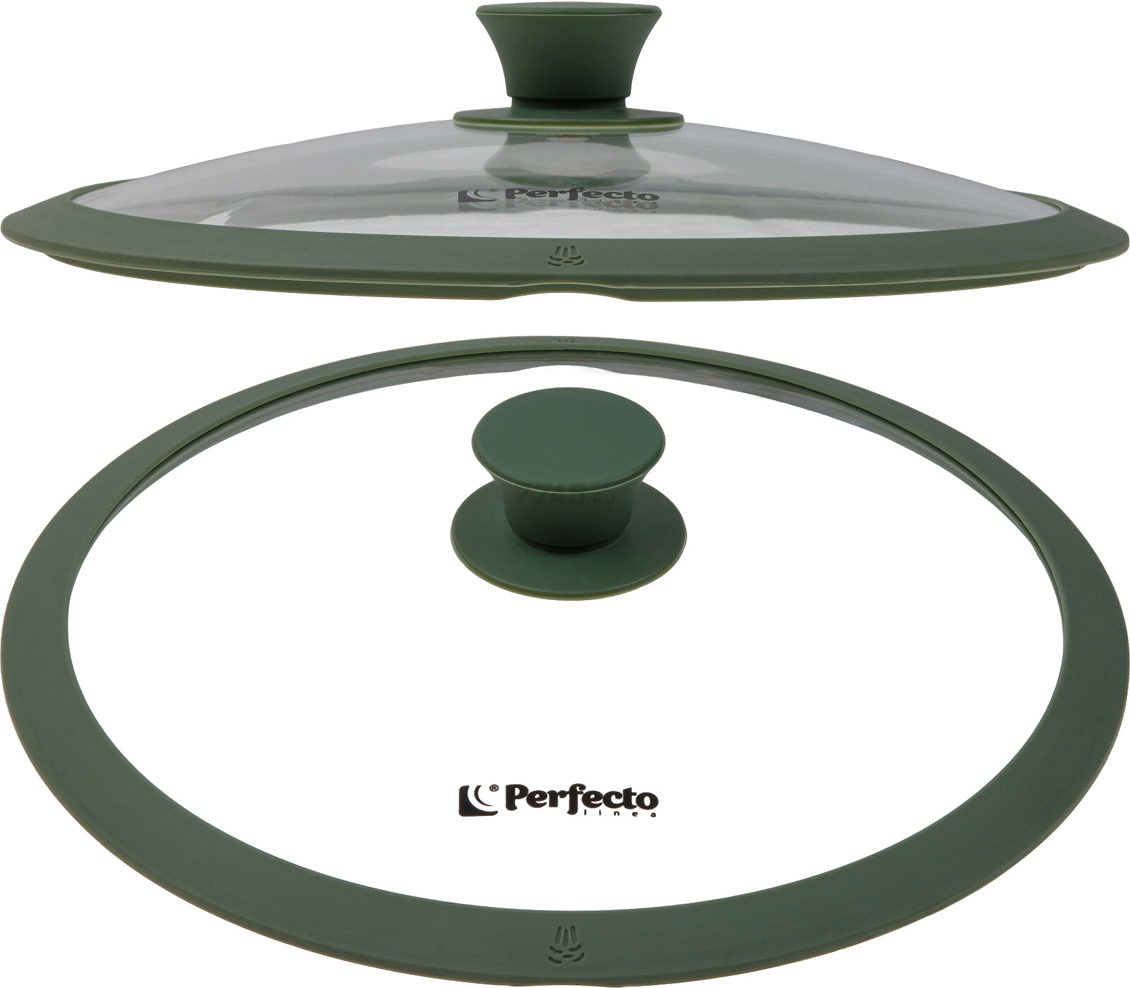 Крышка стеклянная 24 см PERFECTO LINEA Natural Green (25-024322) - Фото 4