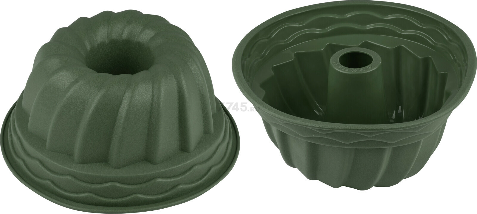Форма для выпечки силиконовая кекс 24х10,5 см PERFECTO LINEA Natural green (20-012818) - Фото 2
