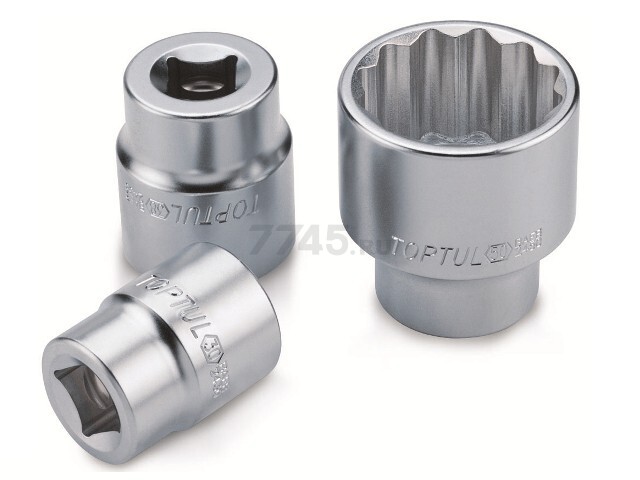 Головка 1/2" 15 мм 12 граней TOPTUL (BAEB1615)