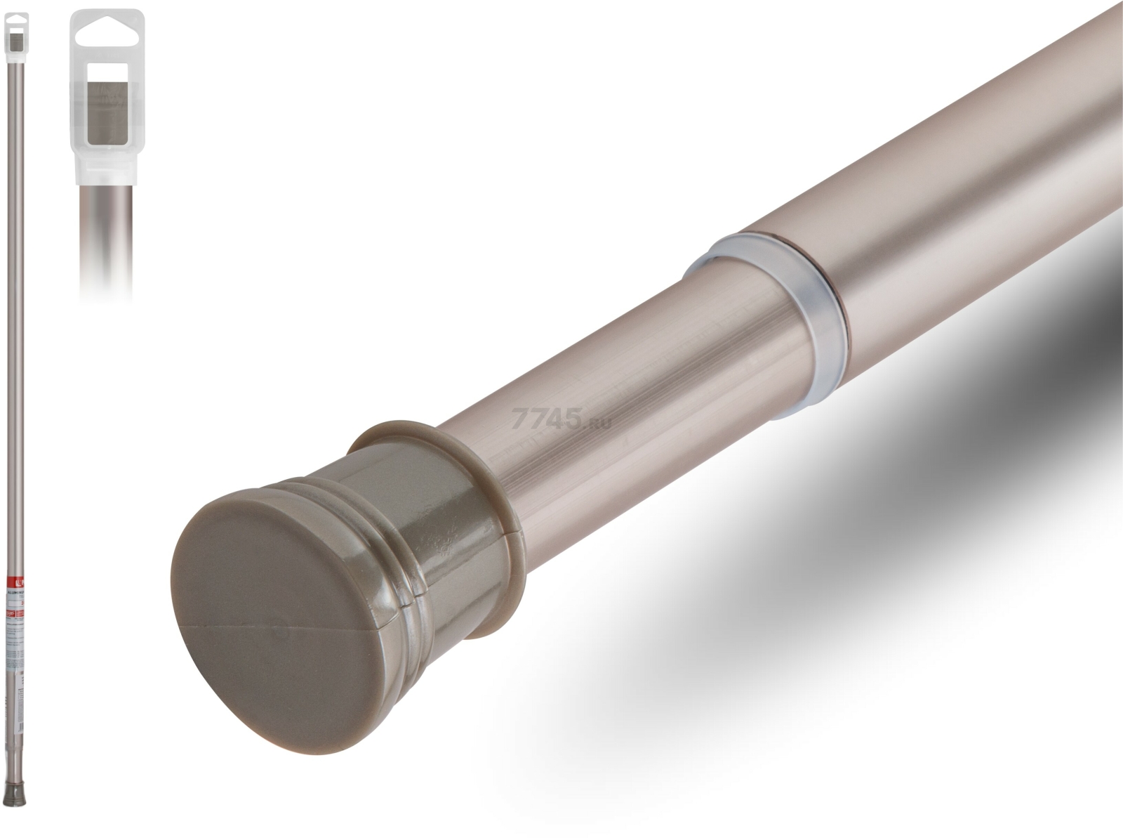 Карниз для ванной PERFECTO LINEA 2,0 м (36-020102)