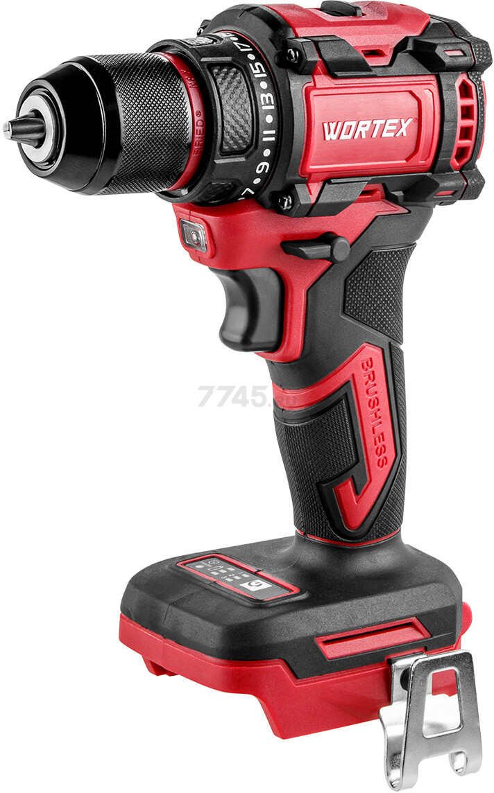 Дрель-шуруповерт аккумуляторная WORTEX BD 2025 DLi ALL1 XLT (1329835) - Фото 12