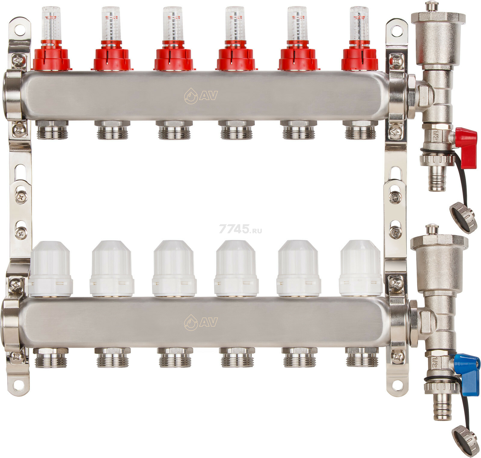 Коллекторная группа 6 выходов AV ENGINEERING AVE136 (AVE13600106Kplus)