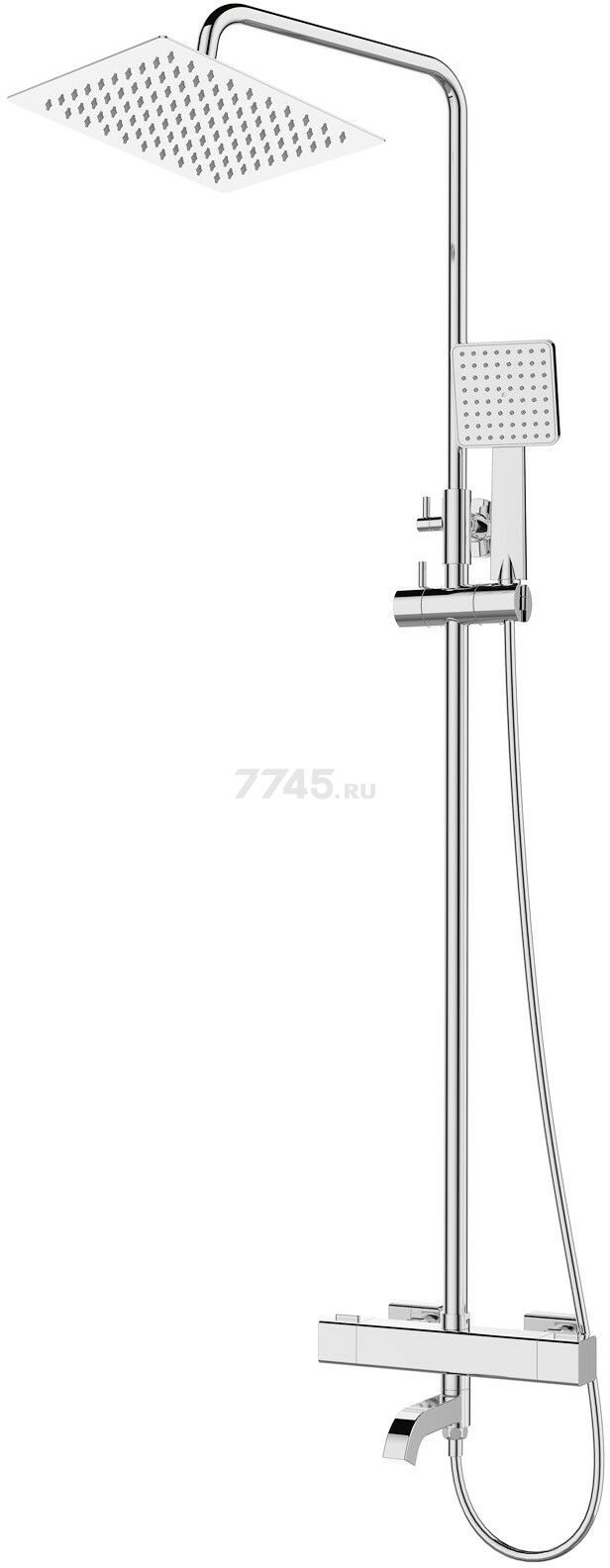Душевая стойка AV ENGINEERING THS хром (AVTHS2-P42-513A)