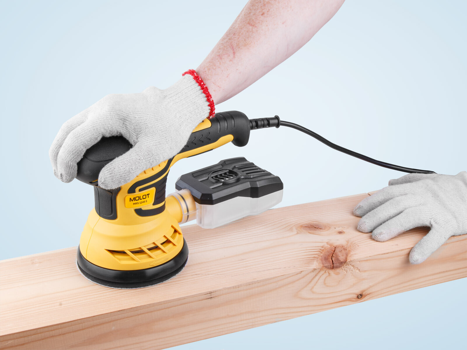 Шлифмашина эксцентриковая (орбитальная) MOLOT MRS 1245 E (1335577) - Фото 11