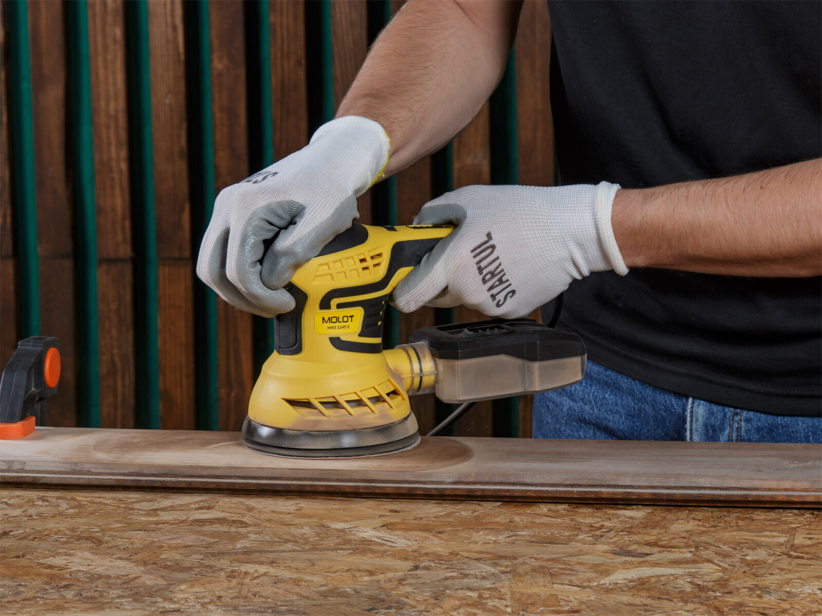 Шлифмашина эксцентриковая (орбитальная) MOLOT MRS 1245 E (1335577) - Фото 13