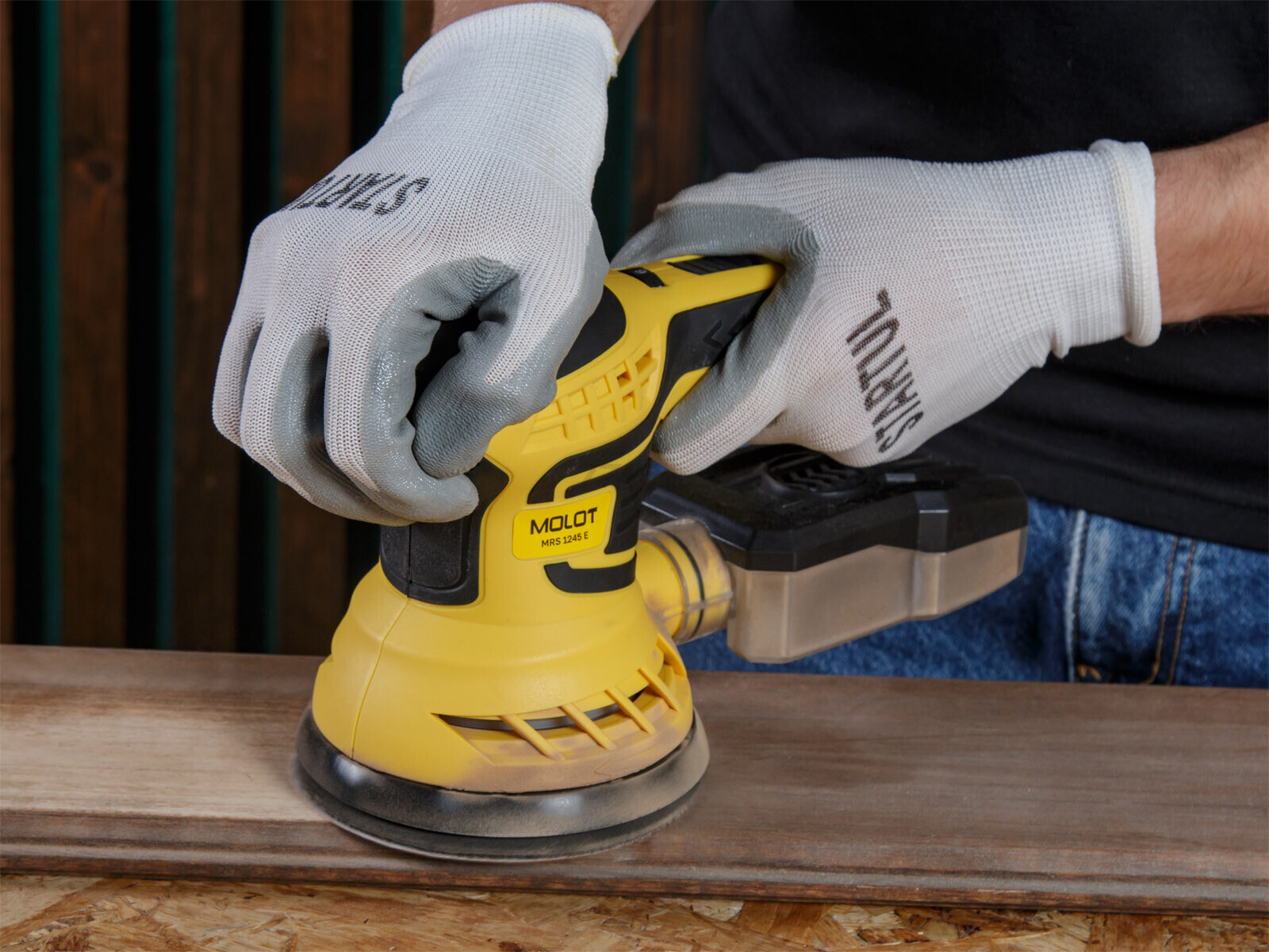 Шлифмашина эксцентриковая (орбитальная) MOLOT MRS 1245 E (1335577) - Фото 14