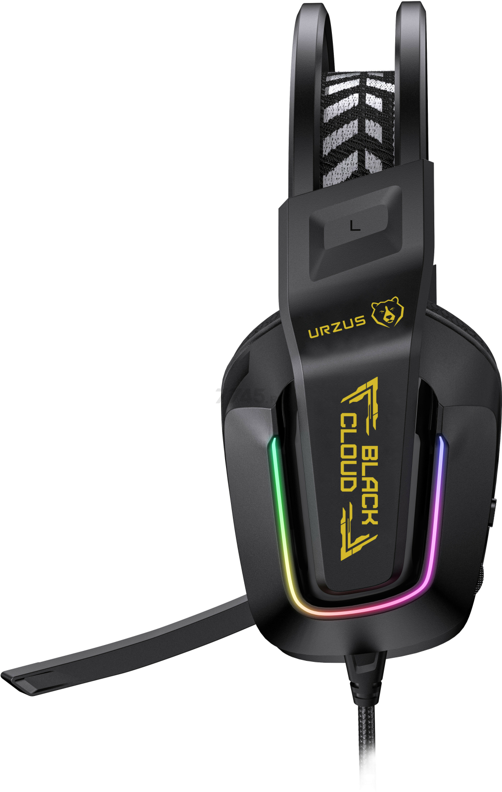 Наушники-гарнитура игровые URZUS Black Cloud (UR-5524114) - Фото 7