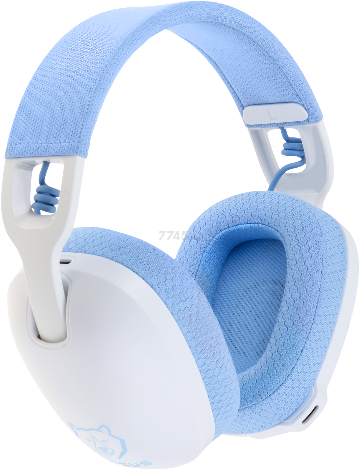 Наушники-гарнитура игровые беспроводные URZUS White Shark (UR-5524119) - Фото 9