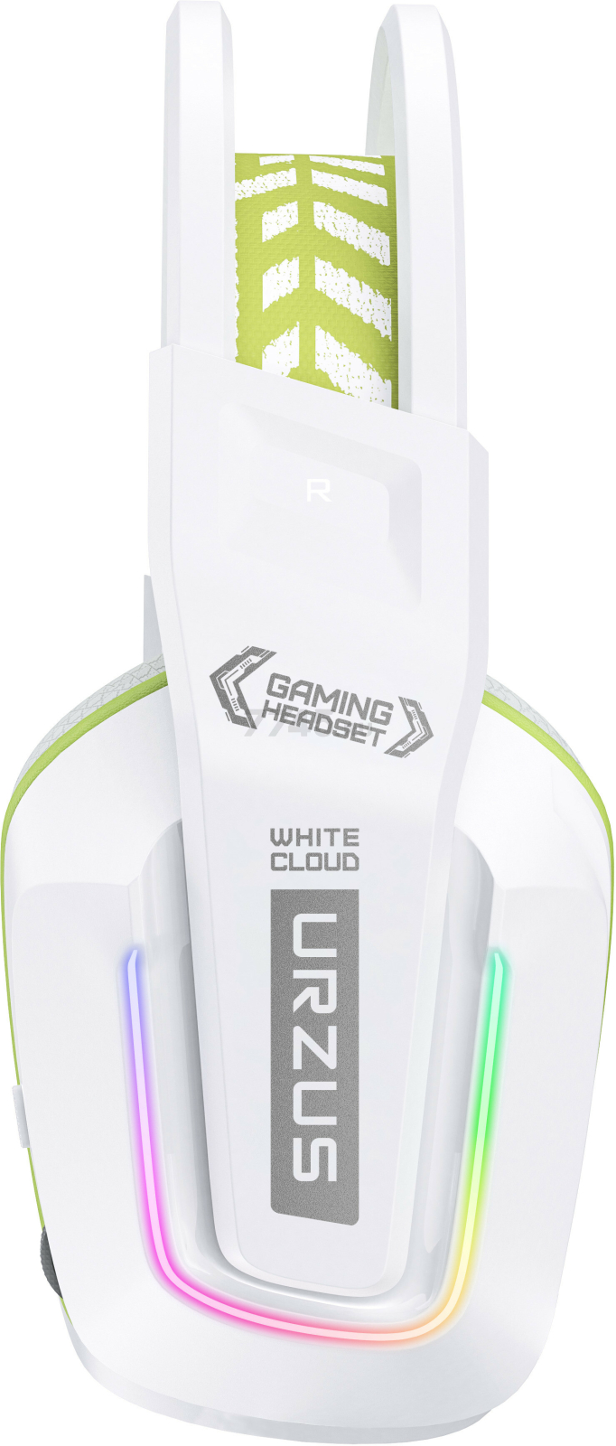 Наушники-гарнитура игровые URZUS UR-5524116 White - Фото 8