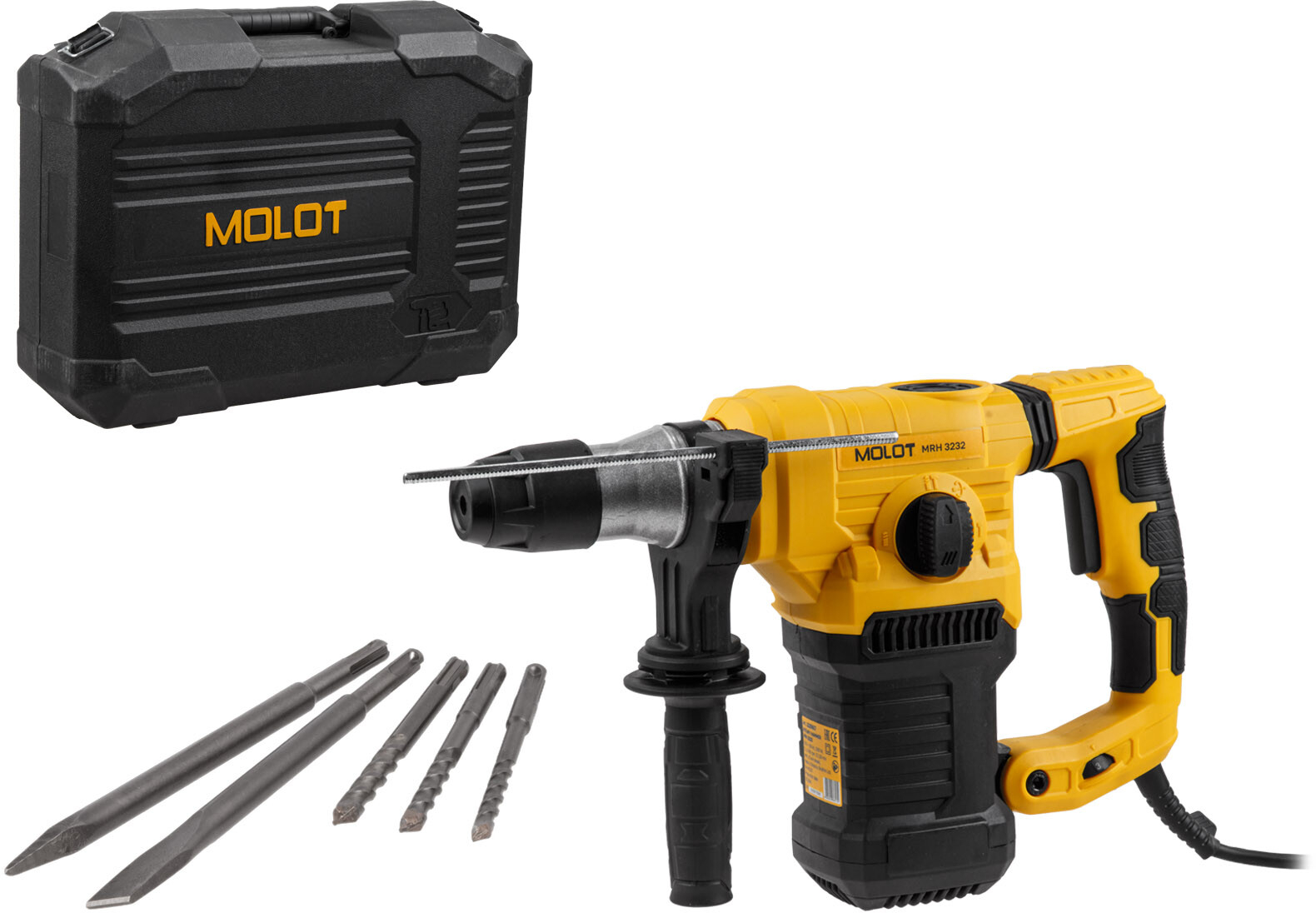 Перфоратор MOLOT MRH 3232 (1325617) - Фото 9