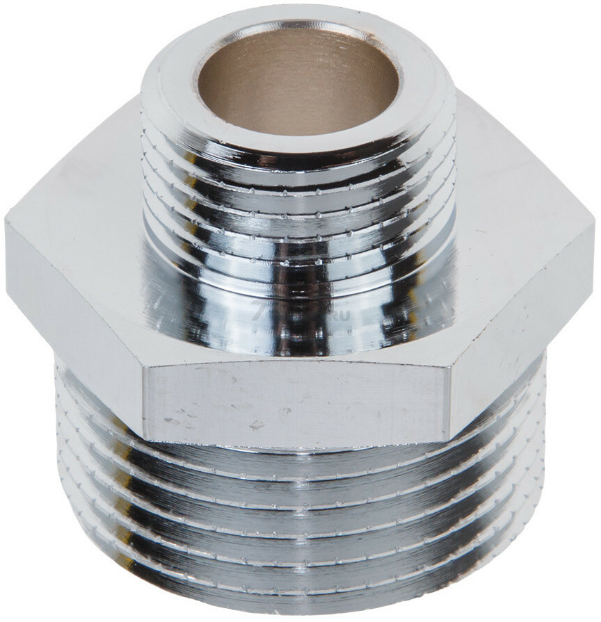 Ниппель латунный редукционный наружная-наружная 1"х1/2" AV ENGINEERING (AVE303020)