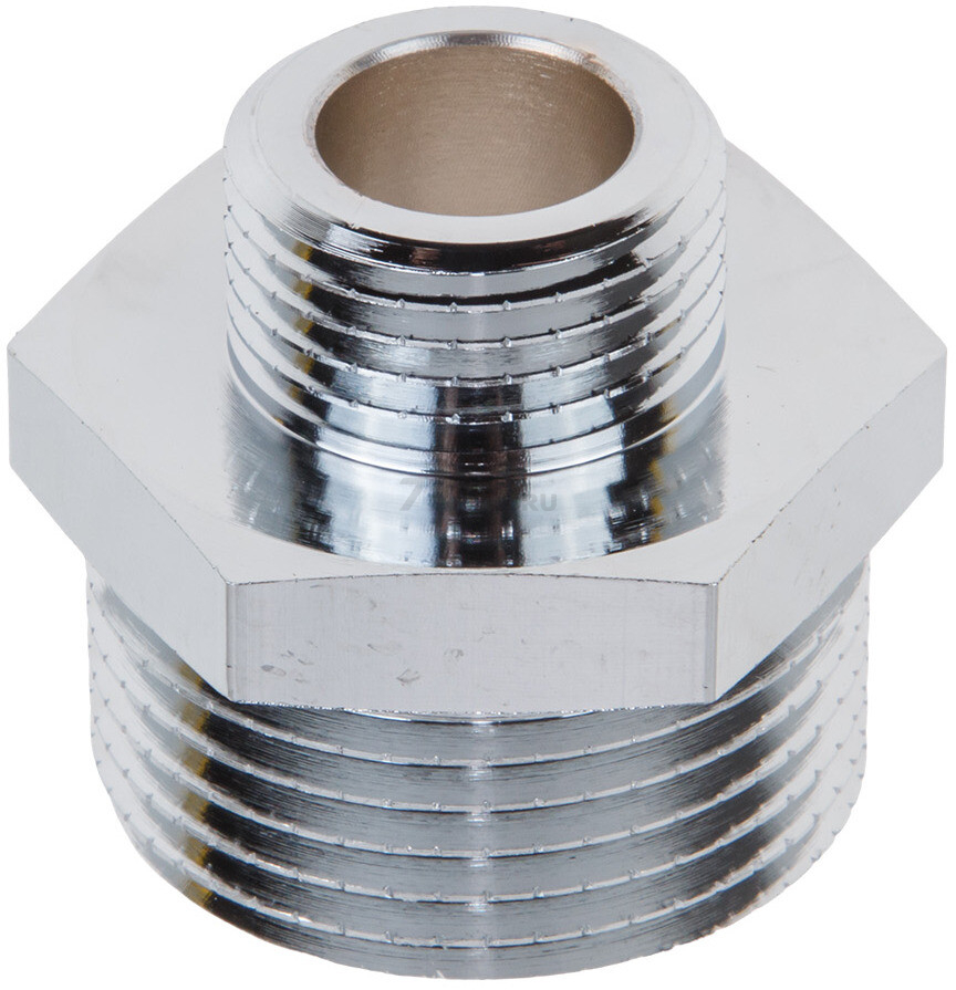 Ниппель латунный редукционный наружная-наружная 1"х1/2" AV ENGINEERING (AVE303020)