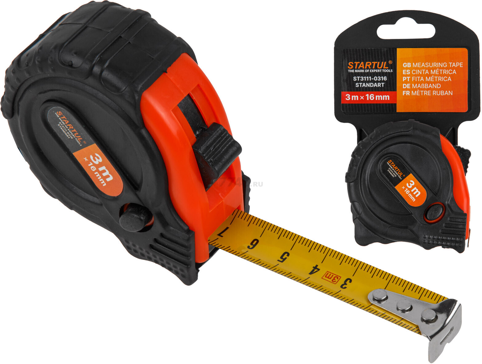 Рулетка 3 м STARTUL STANDART ST3111-0316 - Фото 4
