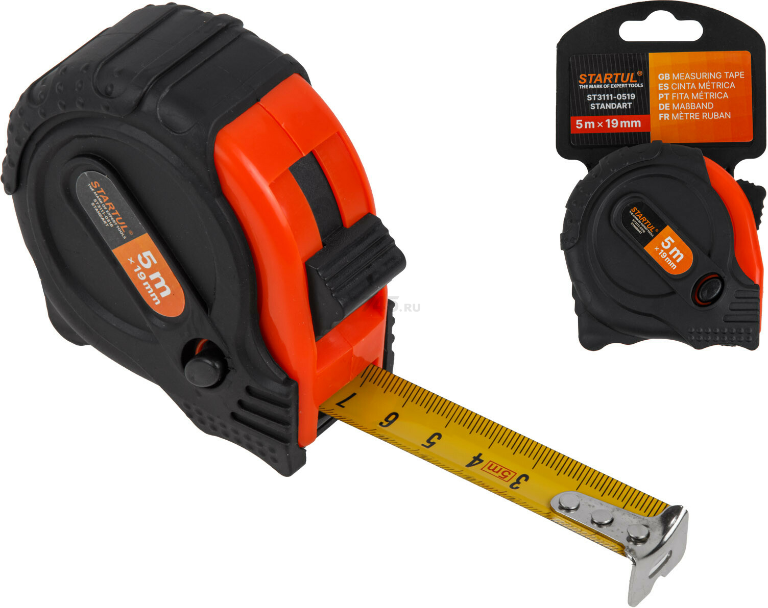 Рулетка 5 м STARTUL STANDART ST3111-0519