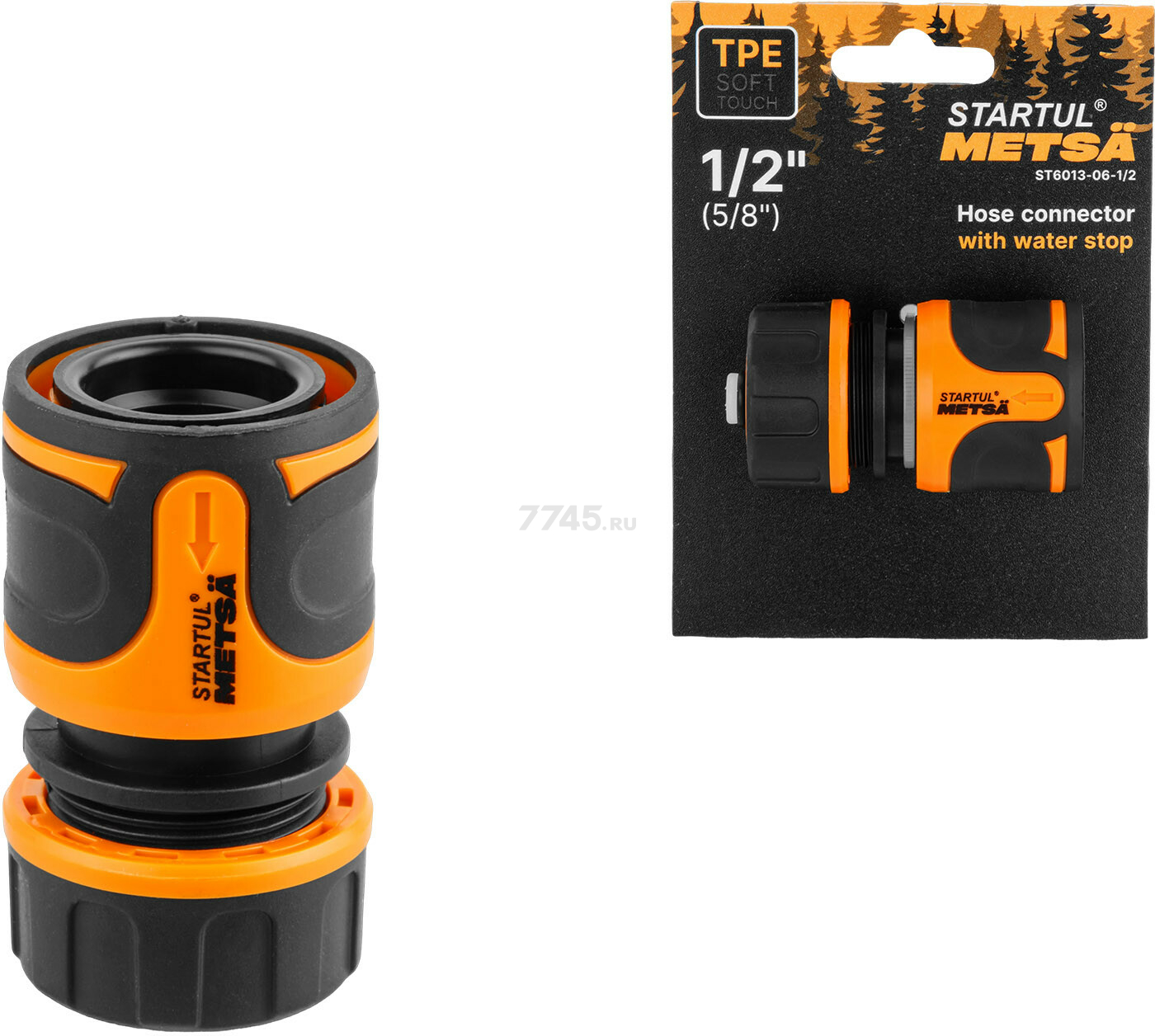 Муфта быстросъемная 1/2"(5/8") STARTUL METSA (ST6013-06-1/2)
