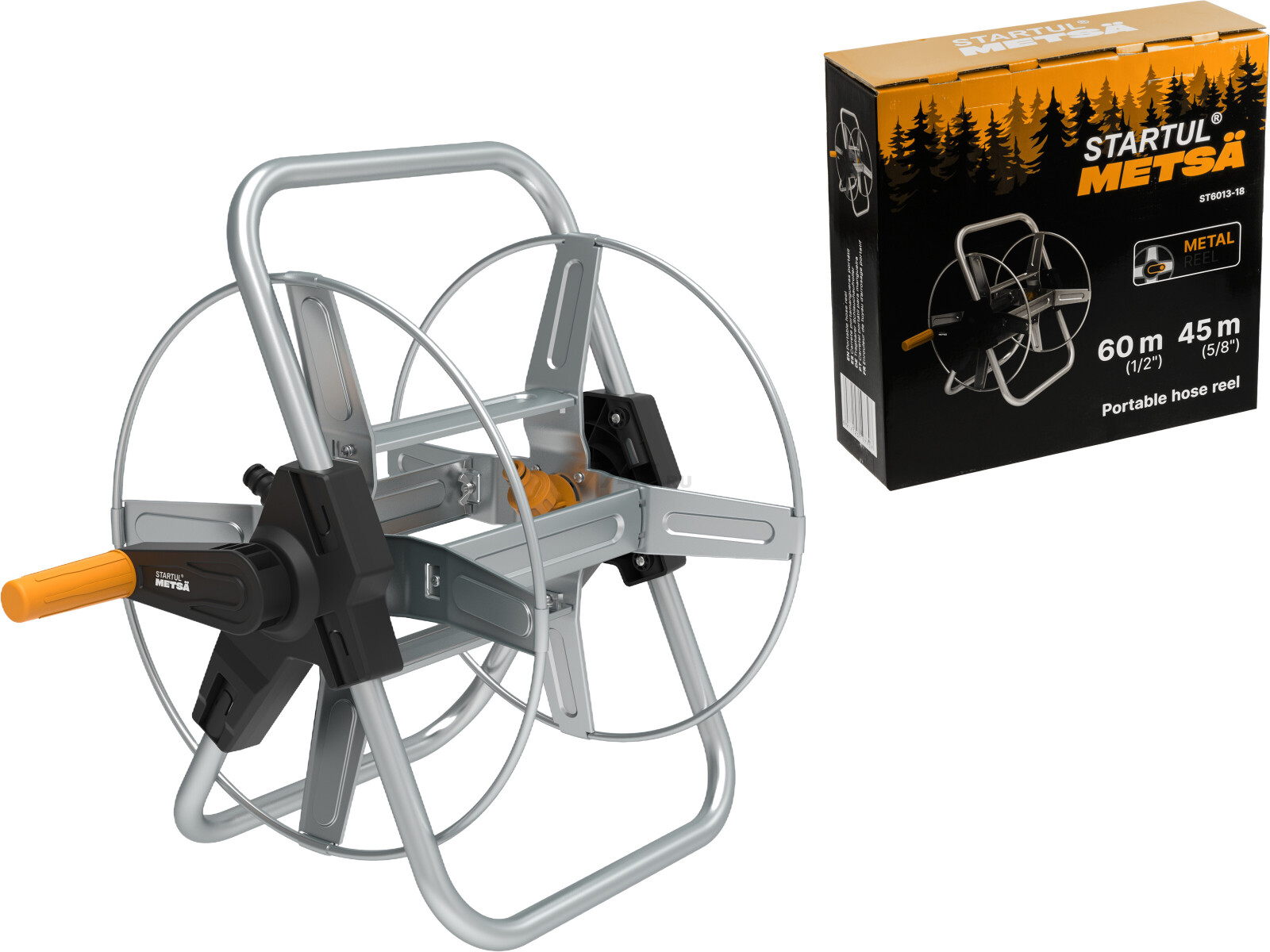 Катушка для шланга STARTUL Metsa 1/2"/60м (ST6013-18)