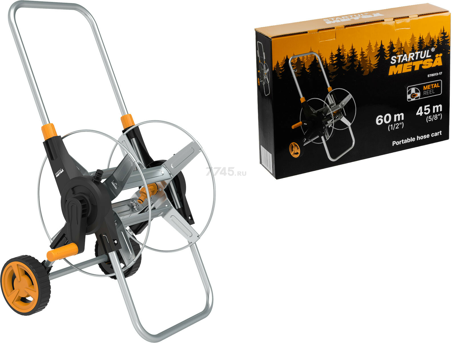 Тележка для шланга STARTUL Metsa 1/2"/60м (ST6013-17)