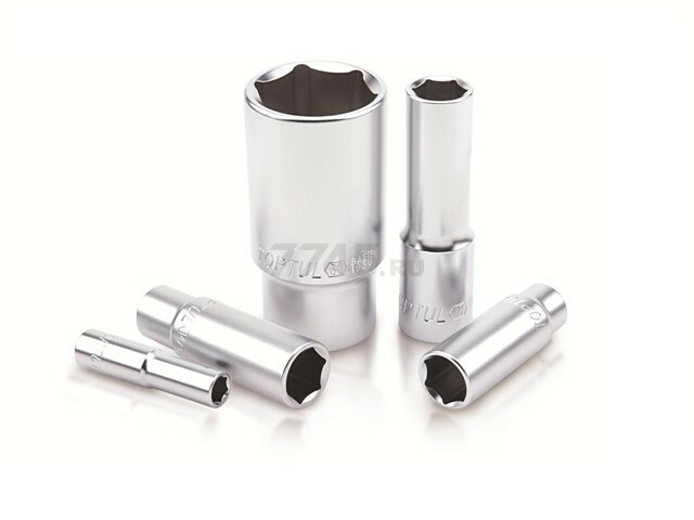 Головка 1/2" 30 мм 6 граней глубокая TOPTUL (BAEE1630)