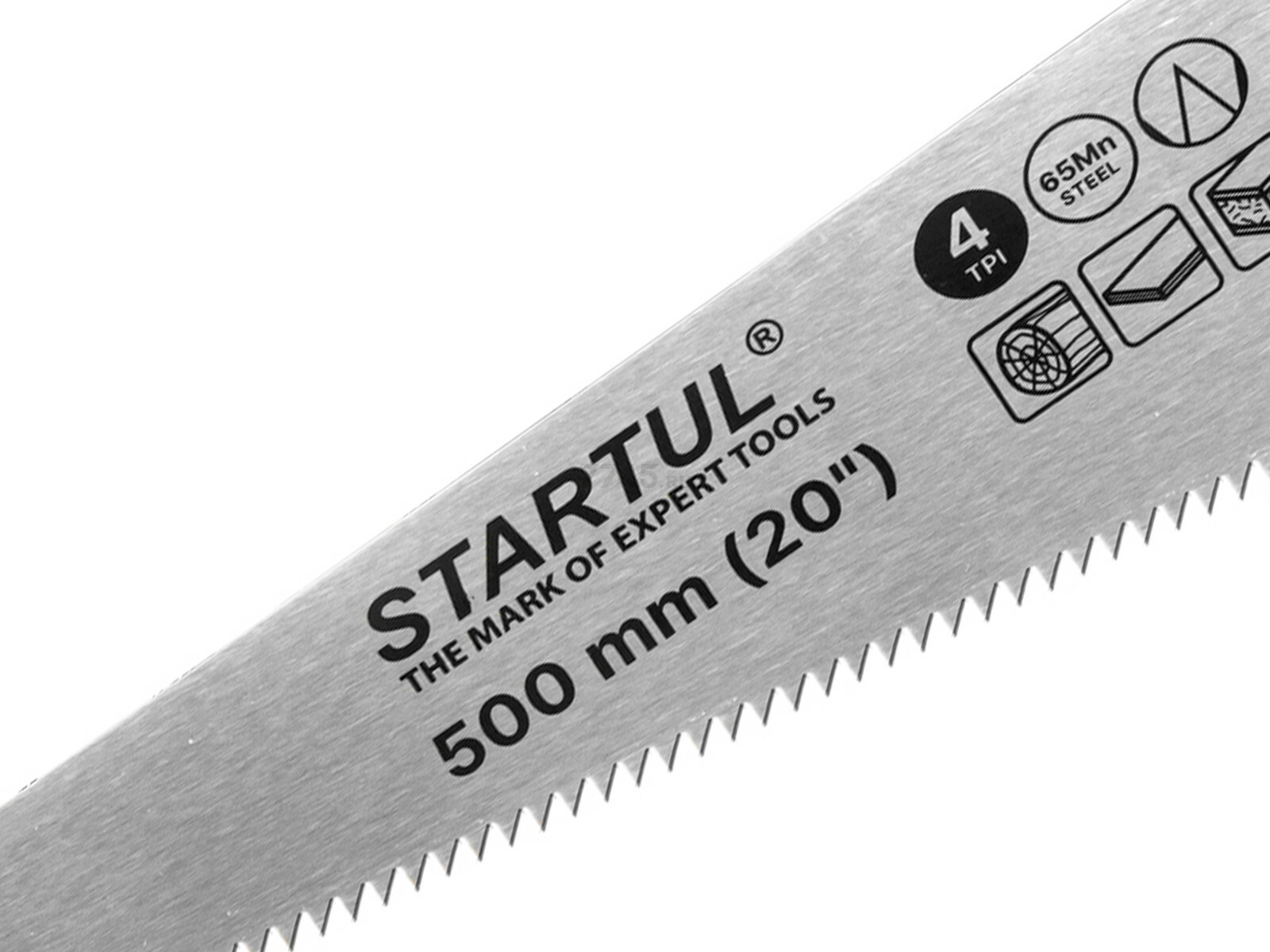 Ножовка по дереву 500 мм 4 TPI STARTUL Standart (ST4030-50) - Фото 2
