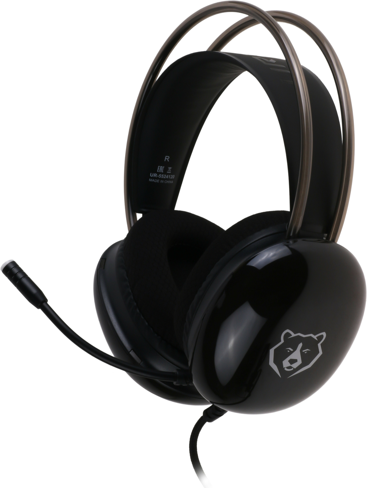 Наушники-гарнитура игровые URZUS Black Flare UR-5524120 - Фото 10