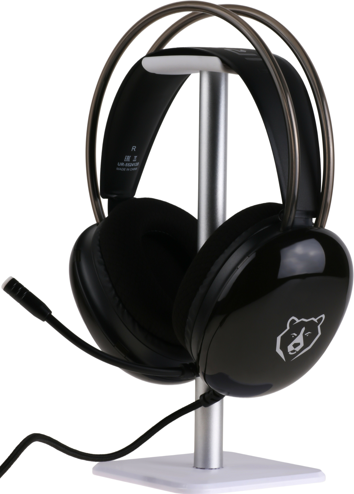 Наушники-гарнитура игровые URZUS Black Flare UR-5524120 - Фото 11