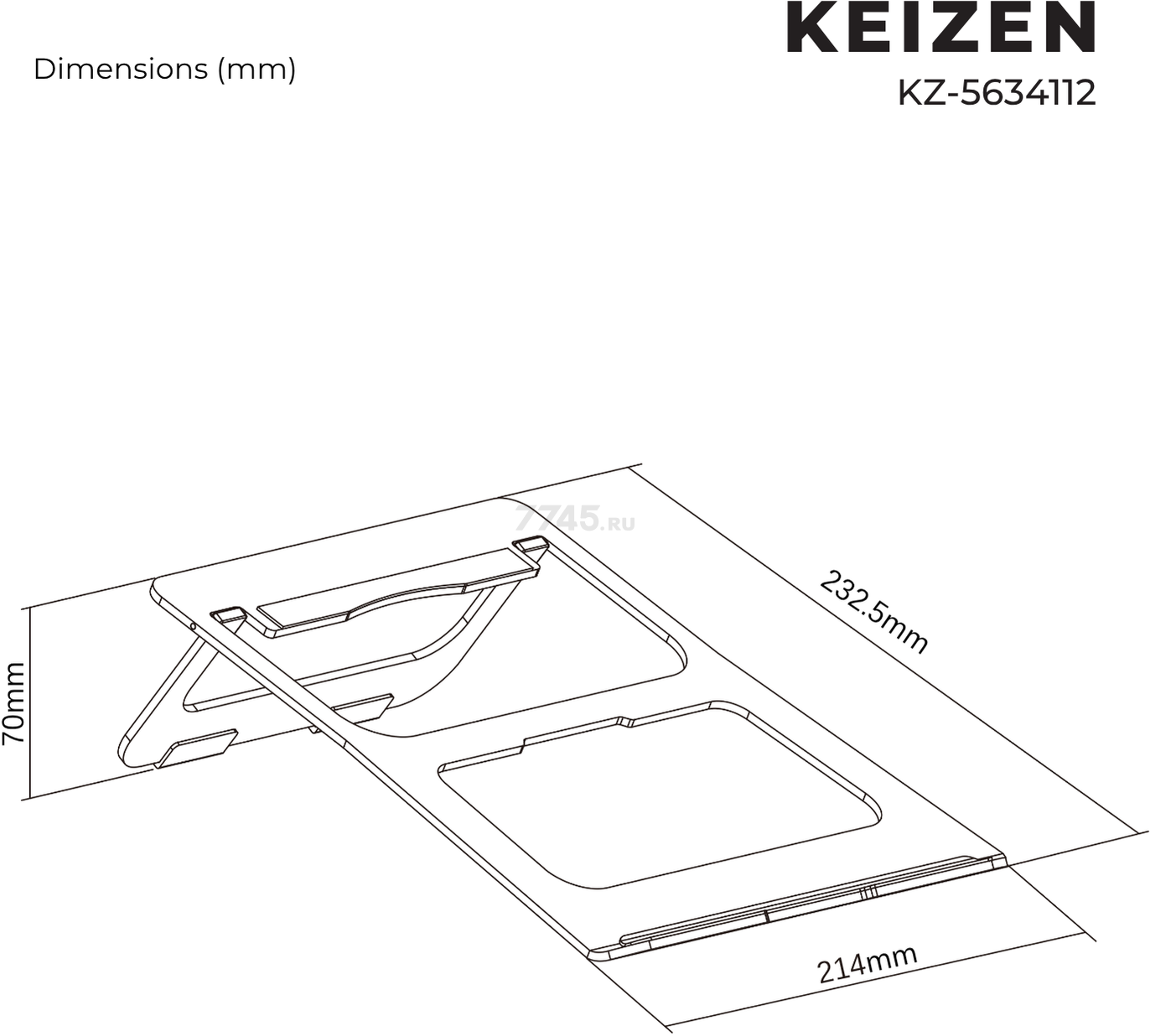 Подставка для ноутбука KEIZEN KZ-5634112 - Фото 23
