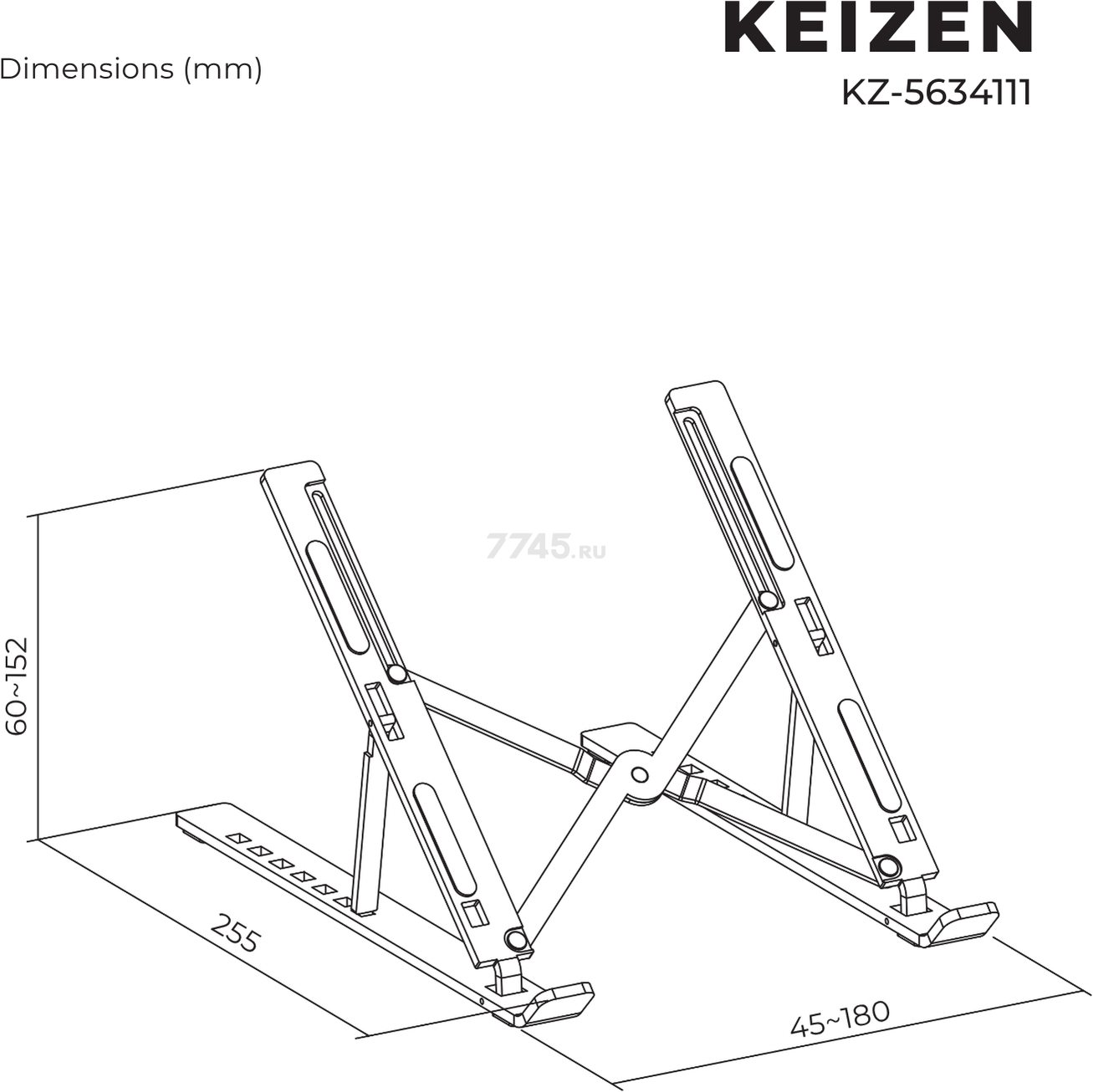 Подставка для ноутбука KEIZEN KZ-5634111 - Фото 20