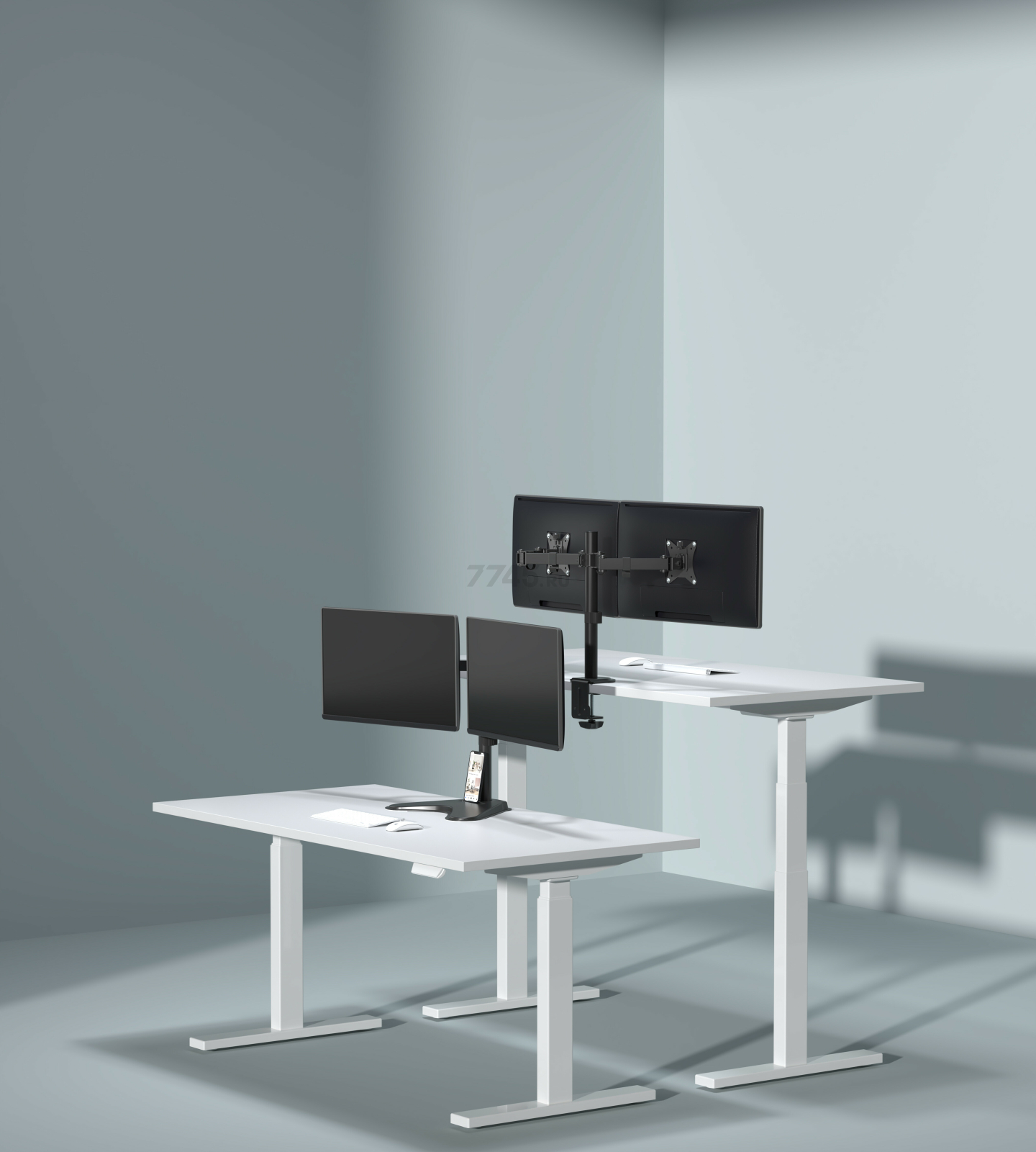 Кронштейн для двух мониторов KEIZEN KZ-20396120 - Фото 16