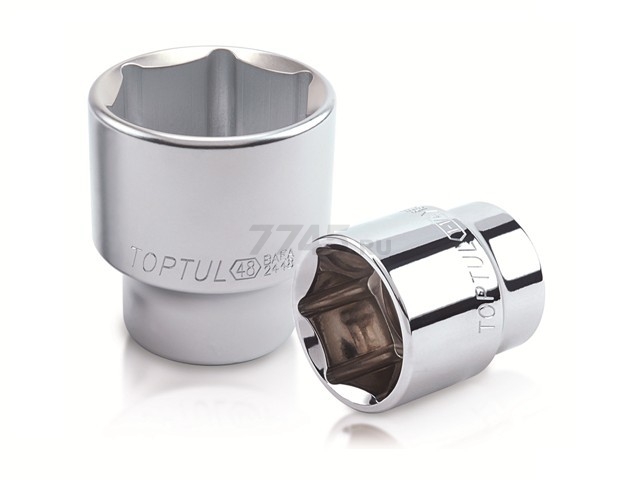 Головка 3/8" 21 мм 6 граней TOPTUL (BAEA1221)