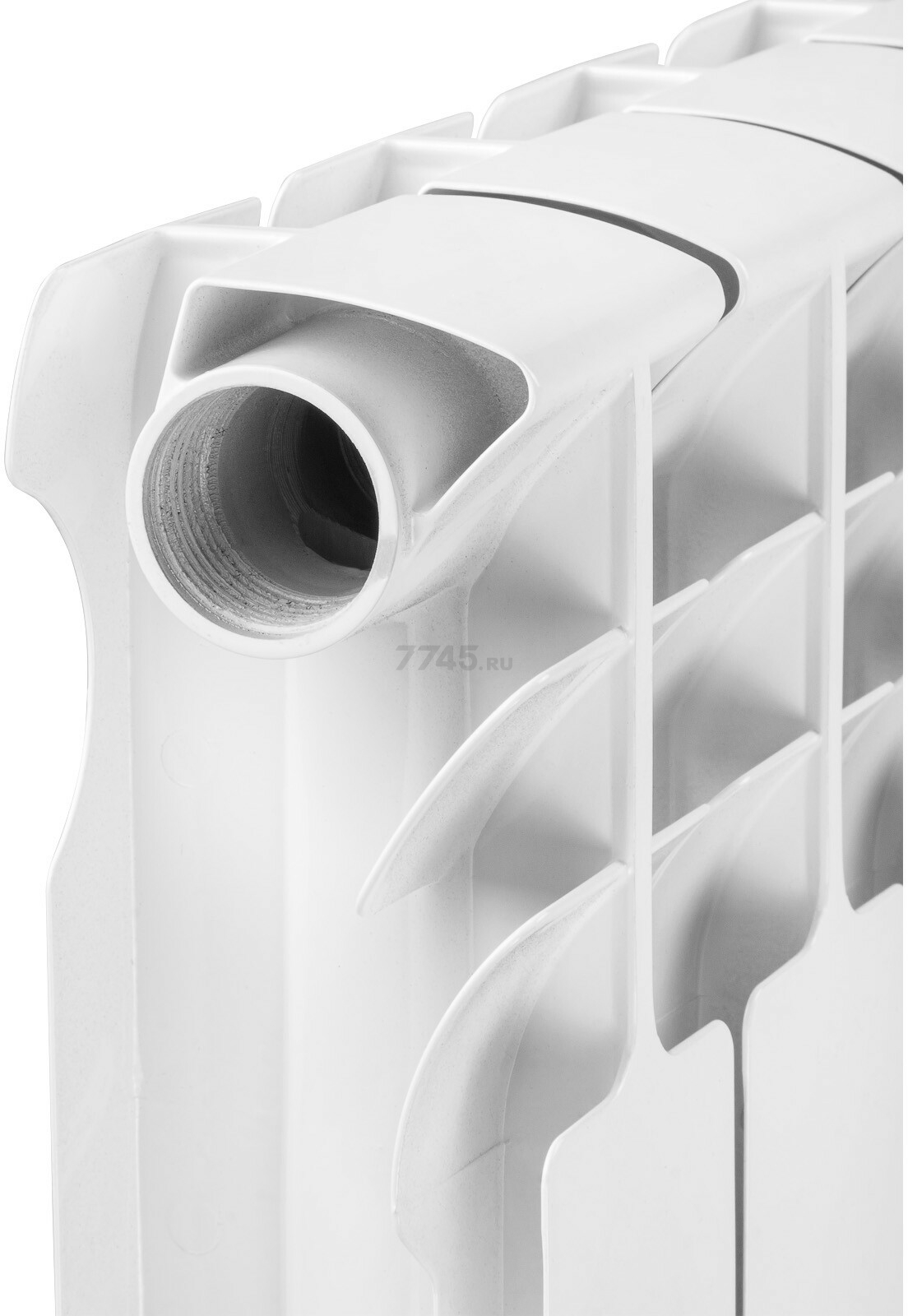 Радиатор биметаллический AV ENGINEERING Гродно 500/80 10 секций (AVE600801) - Фото 3