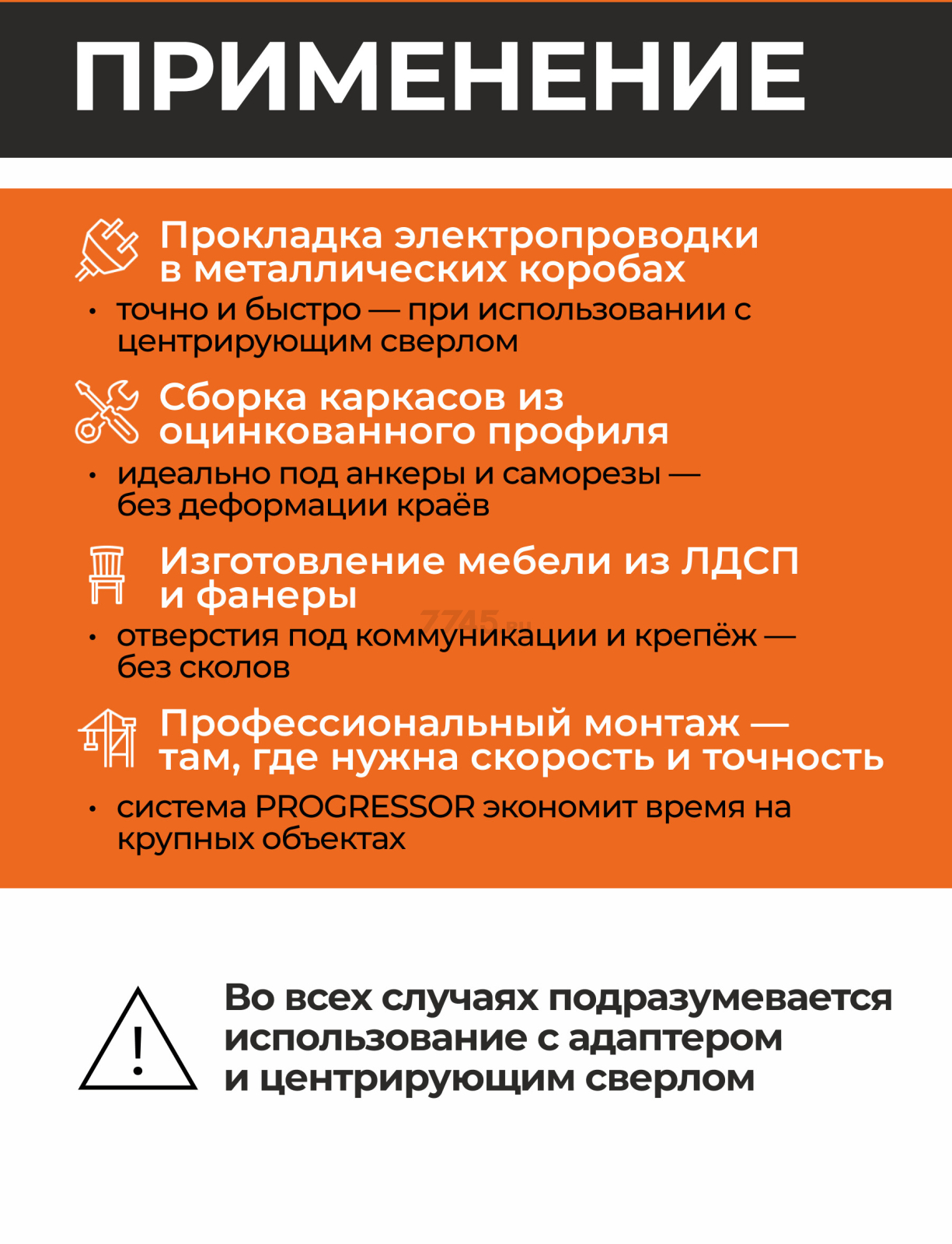 Коронка биметаллическая 29 мм GEPARD Progressor (GP2550-29) - Фото 4