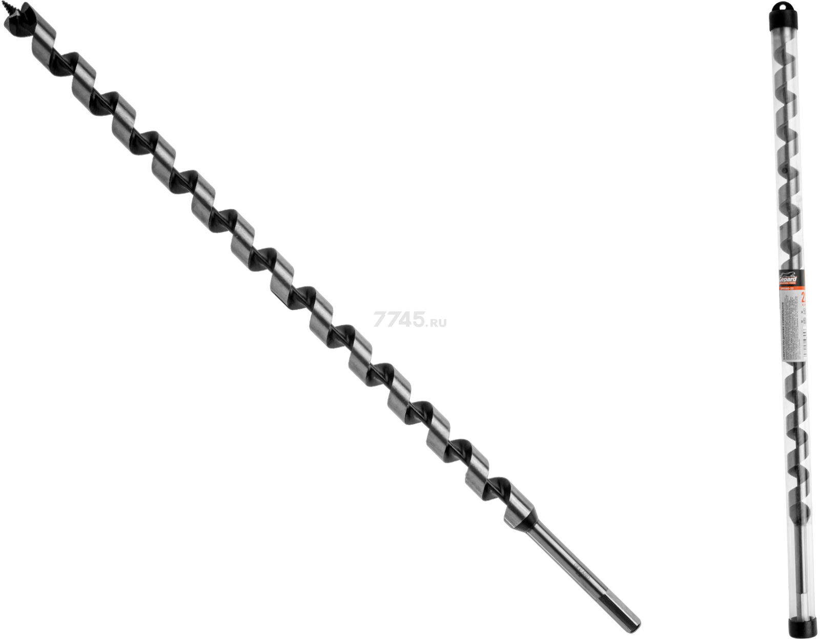 Сверло по дереву винтовое Левиса 12x500х600 мм GEPARD (GP0560-12)