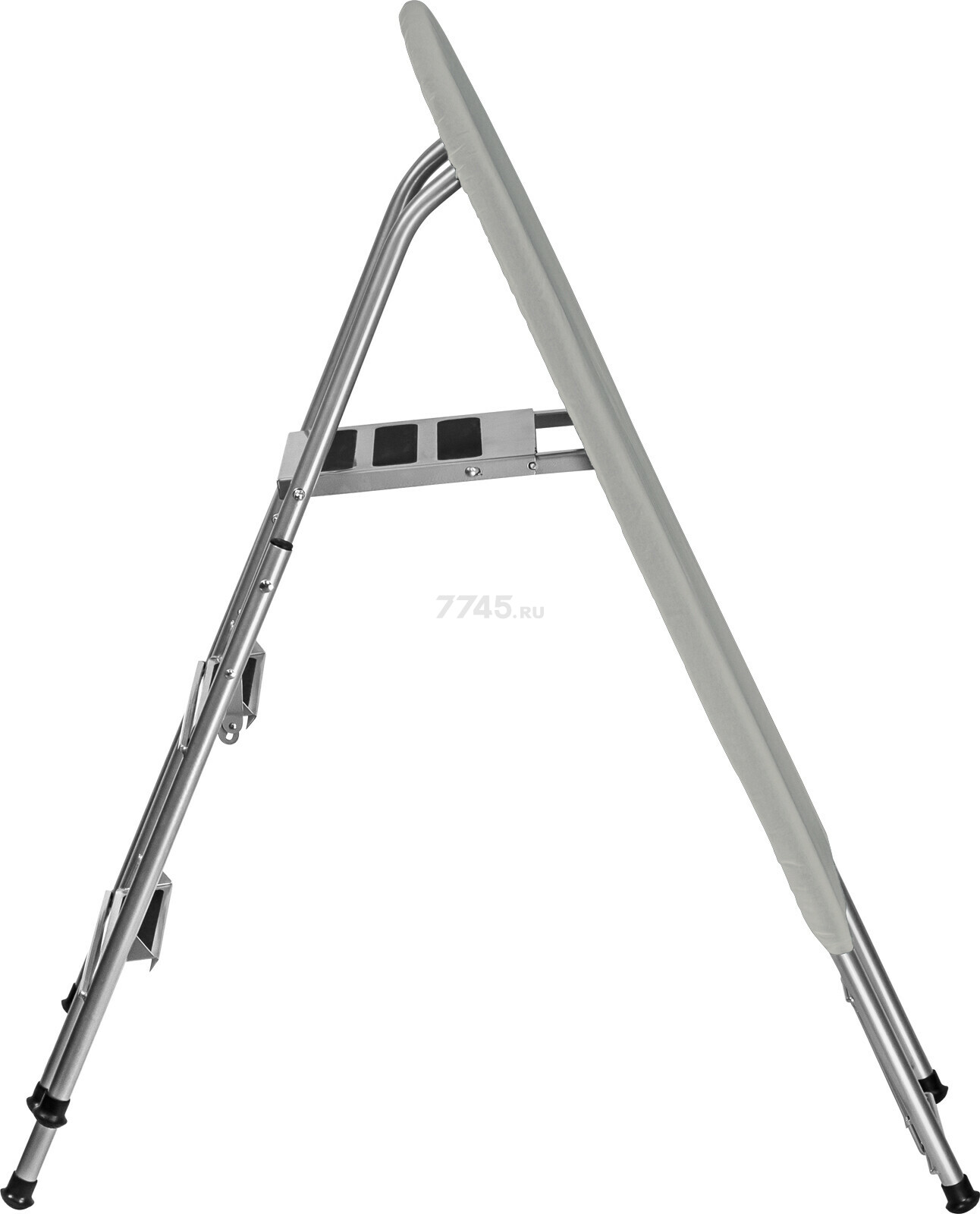 Доска гладильная-стремянка PERFECTO LINEA Ruby 1 125х34 см серый (42-142304) - Фото 6