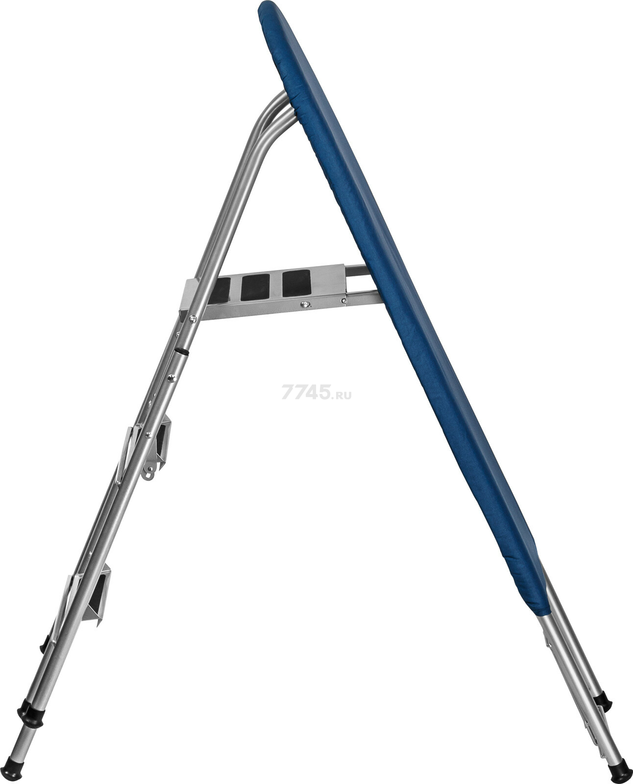 Доска гладильная-стремянка PERFECTO LINEA Ruby 1 125х34 см синий (42-142303) - Фото 6