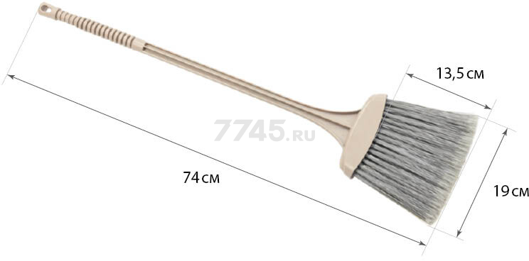 Метла IDEA капучино (М5110) - Фото 2