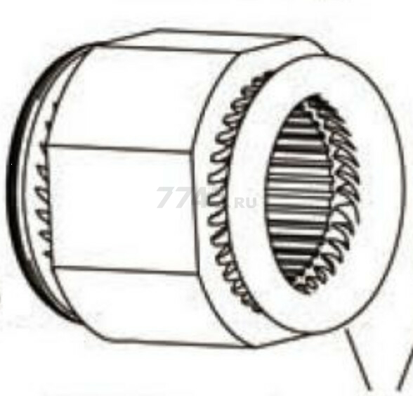 Статор для генератора Eco PE-6500RS, PE-6500ESA, PE-6500ES, PE-7001RS (PES-03039)