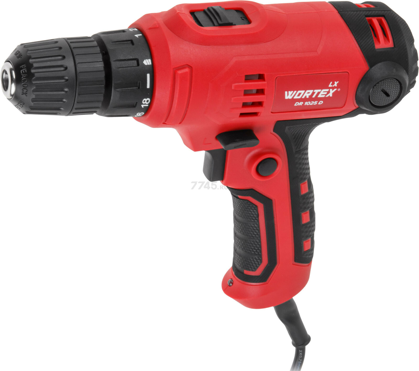 Дрель-шуруповерт сетевая WORTEX LX DR 1025 D (1335878)