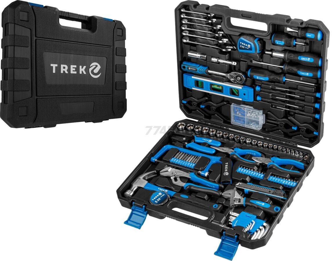 Набор инструментов 1/4", 3/8" 6 граней 168 предметов TREK (TR22168) - Фото 6