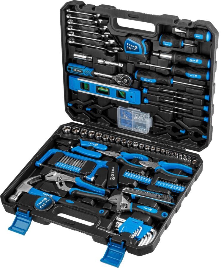 Набор инструментов 1/4", 3/8" 6 граней 168 предметов TREK (TR22168) - Фото 7