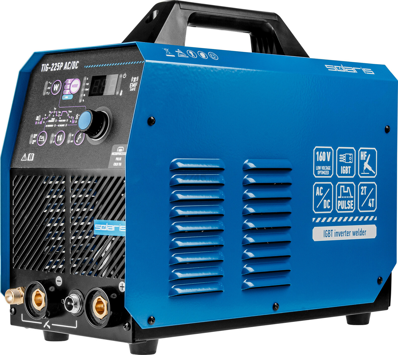 Инвертор сварочный SOLARIS TIG-225P AC/DC (SL5718-8) - Фото 9
