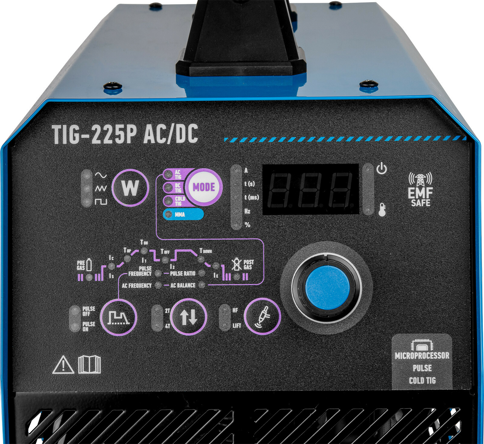 Инвертор сварочный SOLARIS TIG-225P AC/DC (SL5718-8) - Фото 11