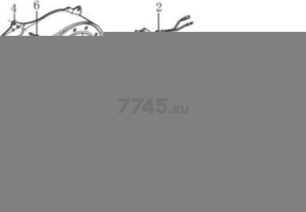 Ручка стартера для двигателя 168F/170F/177F/188F (FMS-01216)