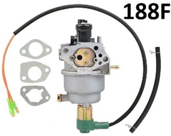 Карбюратор для двигателя 188F бензогенератора с автозапуском (FMS-01198)