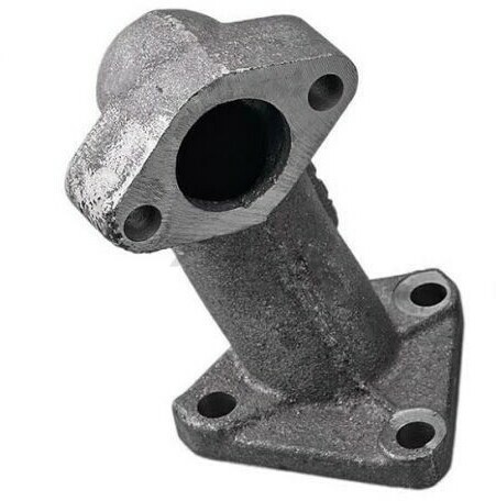 Колено глушителя для двигателя 177F/188F (FMS-01201)