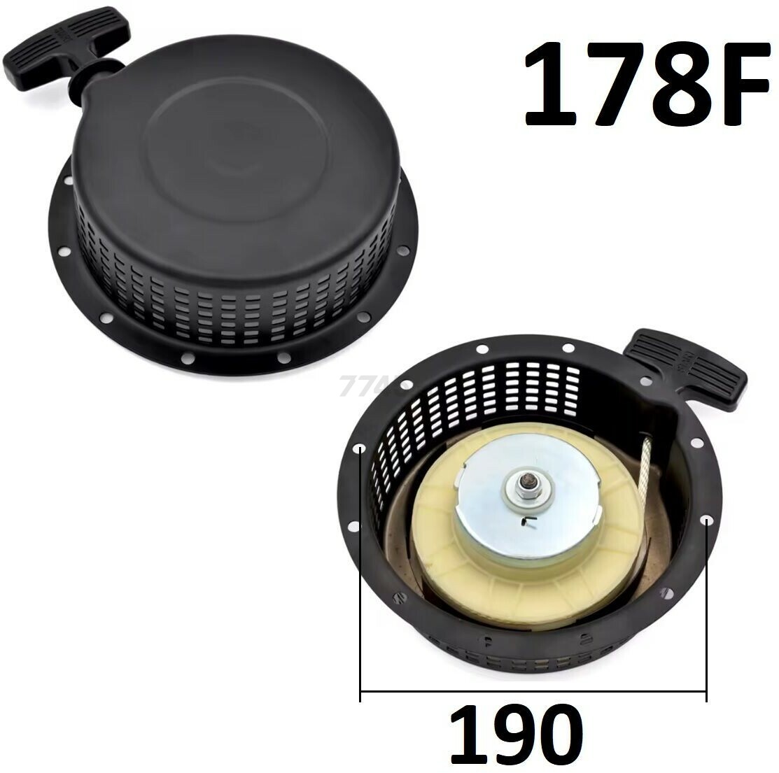 Стартер для дизельного двигателя 178F (FMS-01280)