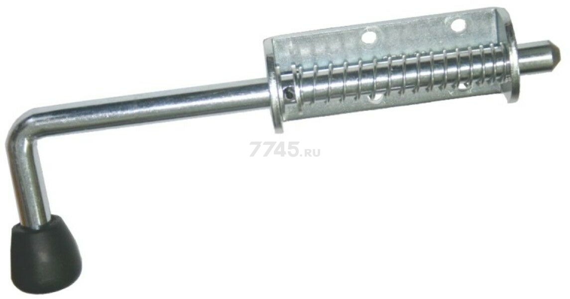 Задвижка дверная пружинная STARFIX ЗД-10 белый цинк (SMP-75896-1)