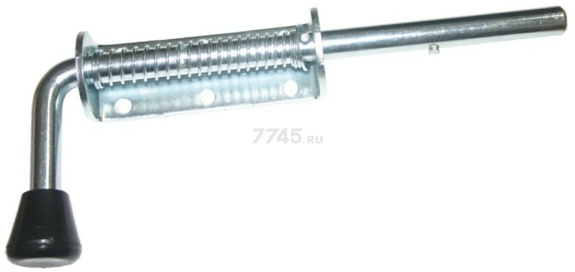 Задвижка дверная пружинная STARFIX ЗД-12 белый цинк (SMP-75898-1)