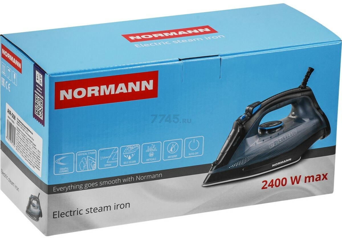Утюг NORMANN AIR-508 (N16023-1) - Фото 9