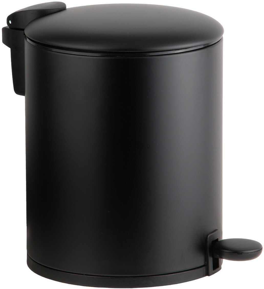 Ведро мусорное с педалью PERFECTO LINEA Black Onyx 5 л (22-200205)